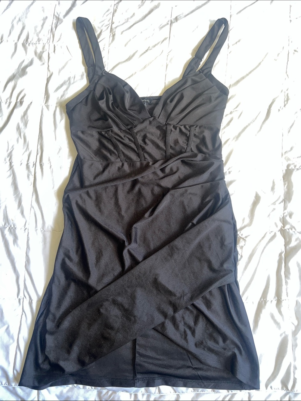 BLASHE BLACK STRETCH COCKTAIL DRESS